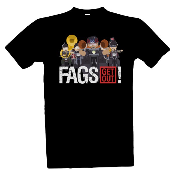 Tričko s potiskem Motorkáři 1