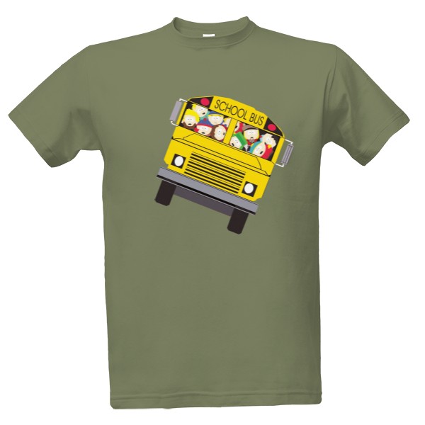 Tričko s potiskem Autobus