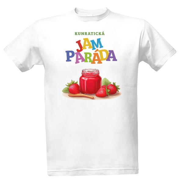 Tričko s potiskem Kunratická Jamparáda 2024 Retro Paint 35